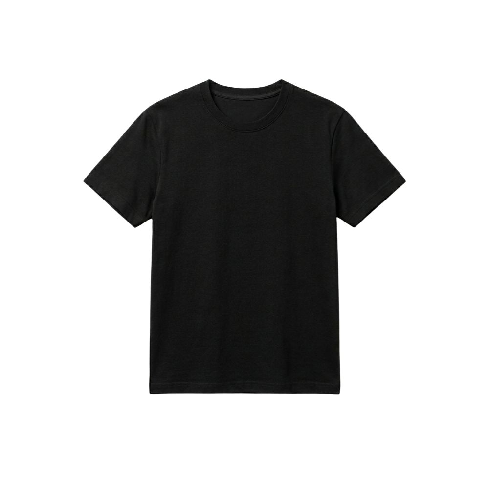 Remera lisa Negro — frente